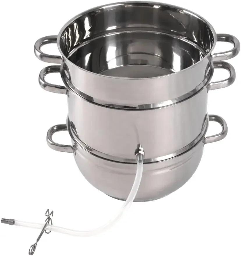 Little Creek Stainless Steel Water Distiller, 2 Gallon Capacity, Works on all Stovetops